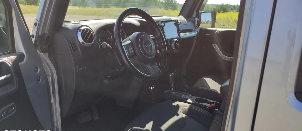 Jeep Wrangler cena 129998 przebieg: 113044, rok produkcji 2015 z Częstochowa małe 781